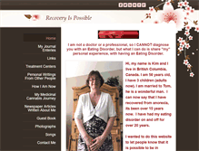 Tablet Screenshot of eatingdisordersrecoveryspossible.weebly.com