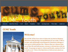 Tablet Screenshot of cumcegyouth.weebly.com
