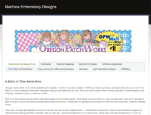 Tablet Screenshot of oregonpatchworks.weebly.com
