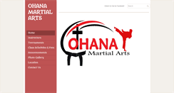 Desktop Screenshot of ohanamartialarts.weebly.com