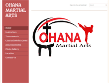 Tablet Screenshot of ohanamartialarts.weebly.com