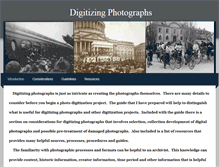 Tablet Screenshot of digitizingphotographs.weebly.com