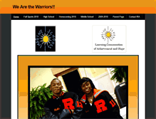 Tablet Screenshot of irawarriors.weebly.com