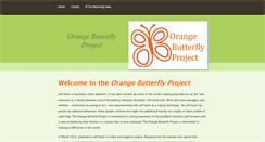 Desktop Screenshot of orangebutterflyproject.weebly.com