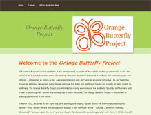 Tablet Screenshot of orangebutterflyproject.weebly.com