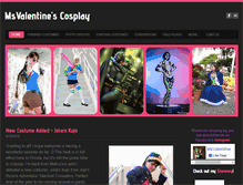 Tablet Screenshot of msvalentine-cosplay.weebly.com