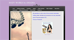 Desktop Screenshot of bodyworksbyamadia.weebly.com