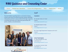 Tablet Screenshot of nmsguidance.weebly.com