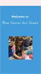 Mobile Screenshot of bluecanvasartstudio.weebly.com
