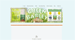 Desktop Screenshot of greenbarleyphil.weebly.com