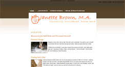 Desktop Screenshot of janettebrown.weebly.com