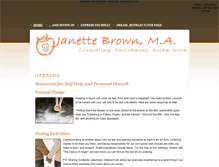 Tablet Screenshot of janettebrown.weebly.com