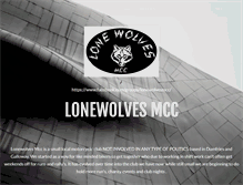 Tablet Screenshot of lonewolvesmcc.weebly.com
