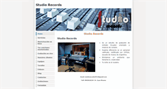 Desktop Screenshot of estudiodegrabacion.weebly.com