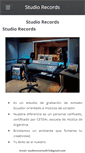 Mobile Screenshot of estudiodegrabacion.weebly.com