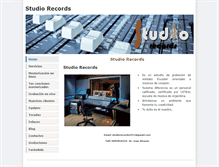 Tablet Screenshot of estudiodegrabacion.weebly.com