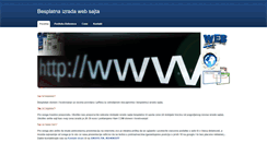 Desktop Screenshot of besplatna-izrada-sajta.weebly.com