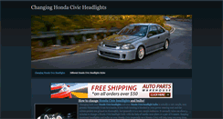 Desktop Screenshot of hondacivicheadlights.weebly.com