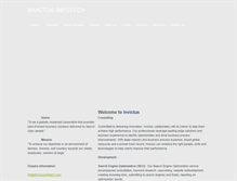 Tablet Screenshot of invictusinfotech.weebly.com