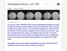 Tablet Screenshot of gm-stepper-motors.weebly.com