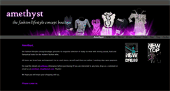 Desktop Screenshot of amethyst-shop.weebly.com