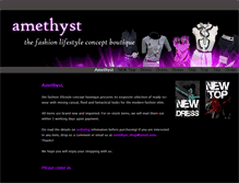 Tablet Screenshot of amethyst-shop.weebly.com