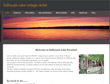 Tablet Screenshot of dalcottages.weebly.com