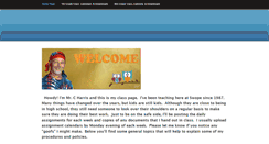 Desktop Screenshot of mrcharris.weebly.com