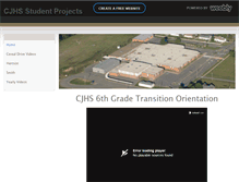 Tablet Screenshot of cjhsprojectpage.weebly.com
