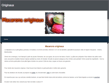 Tablet Screenshot of macarons.weebly.com
