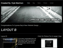 Tablet Screenshot of cypressbay.weebly.com