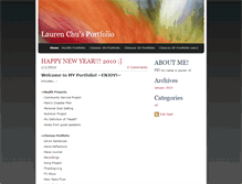 Tablet Screenshot of laurenchu.weebly.com