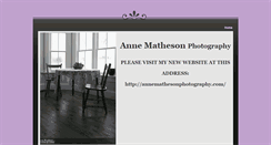 Desktop Screenshot of annemathesonphotography.weebly.com
