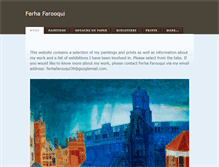Tablet Screenshot of ferhafarooqui.weebly.com