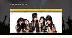 Desktop Screenshot of blackveilbridefansite.weebly.com