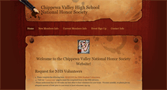 Desktop Screenshot of chippewavalleynhs.weebly.com