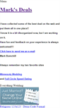 Mobile Screenshot of marksdeals.weebly.com