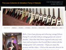 Tablet Screenshot of flyingvguitars.weebly.com