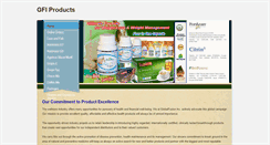 Desktop Screenshot of gfiproducts.weebly.com