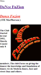 Mobile Screenshot of dancefuzion.weebly.com