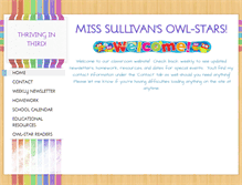 Tablet Screenshot of misssullivan.weebly.com