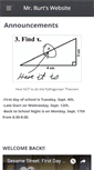 Mobile Screenshot of mrburtwebpage.weebly.com