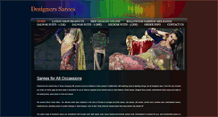 Desktop Screenshot of designersarees.weebly.com