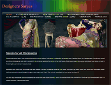 Tablet Screenshot of designersarees.weebly.com