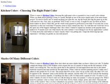 Tablet Screenshot of kitchencolors.weebly.com