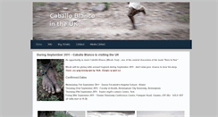 Desktop Screenshot of caballoblanco.weebly.com