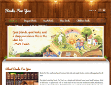 Tablet Screenshot of booksforyou2012.weebly.com