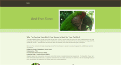 Desktop Screenshot of birdfreestores.weebly.com