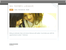 Tablet Screenshot of mrsfreemansclassroom.weebly.com