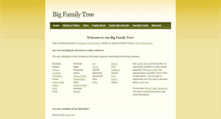 Desktop Screenshot of bigfamilytree.weebly.com